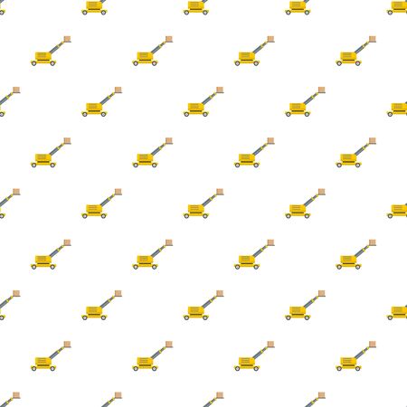 Big crane pattern seamless, vector illustrationのイラスト素材