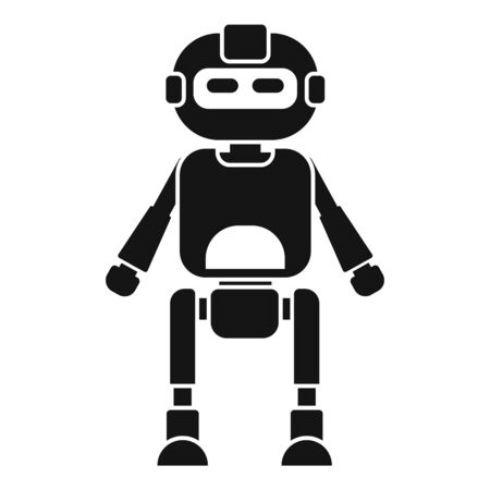 Humanoid icon, simple styleのイラスト素材