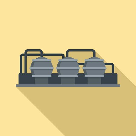 Petrol reserve icon. Flat illustration of petrol reserve icon for web designの写真素材
