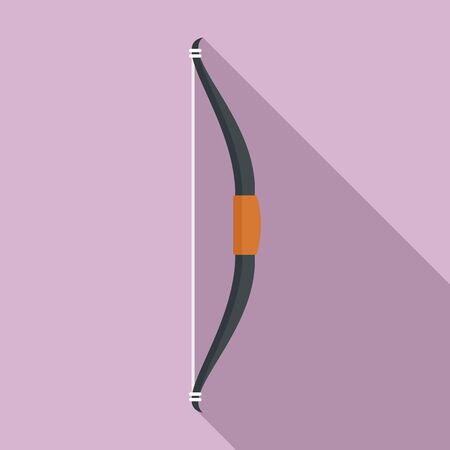 Indian bow icon. Flat illustration of indian bow icon for web designの写真素材