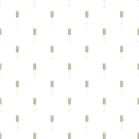 Champagne glass pattern seamless repeat for any web designの写真素材