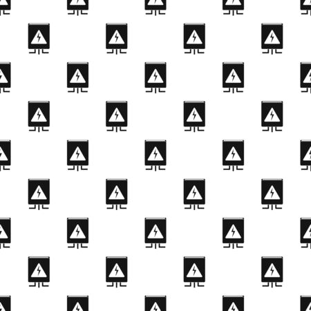 Electrical box pattern seamless repeat geometric for any web designの写真素材