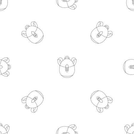 Rucksack pattern seamless repeat geometric for any web designの写真素材