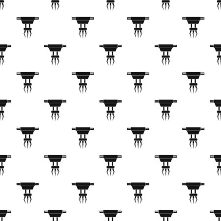 Fork hand crane pattern seamless repeat geometric for any web designの写真素材
