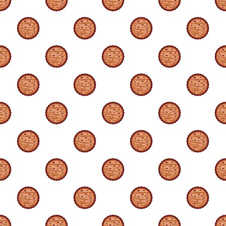 Biscuit with drop pattern seamless repeat for any web designの写真素材
