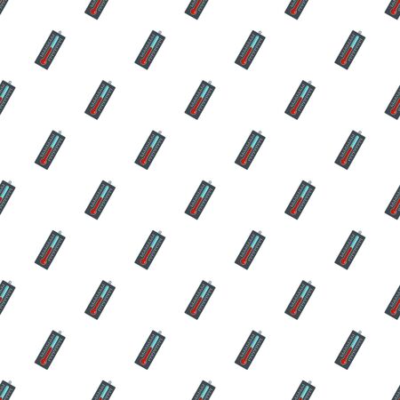 Big thermometer pattern seamless repeat for any web designの写真素材