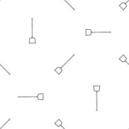 Garden shovel pattern seamless repeat geometric for any web designの写真素材