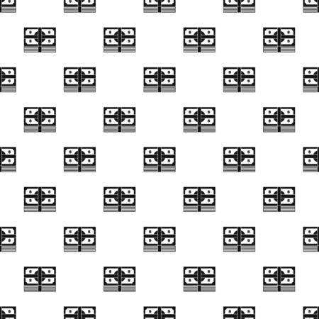 Bundle banknote pattern seamless repeat geometric for any web designの写真素材
