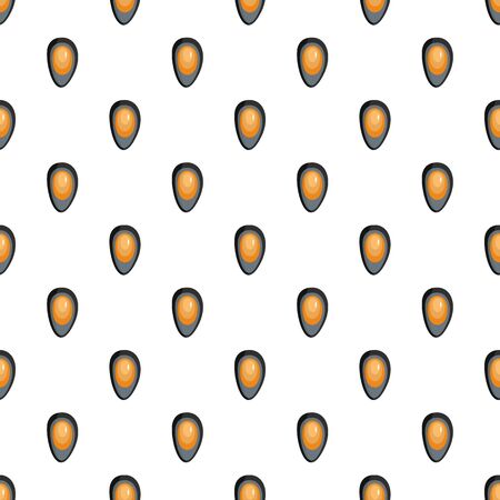 Shell with pearl pattern seamless repeat for any web designの写真素材