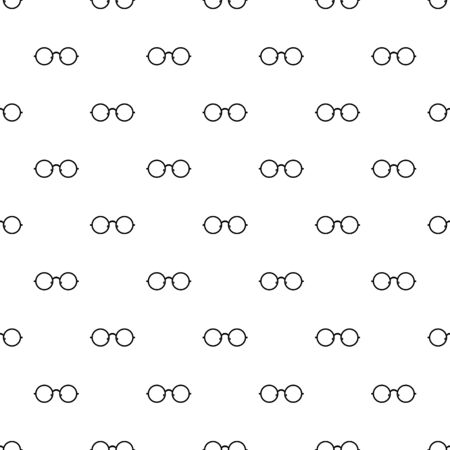 Children eyeglasses pattern seamless repeat geometric for any web designの写真素材