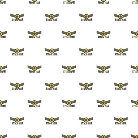 Attack team pattern seamless, vector illustrationのイラスト素材