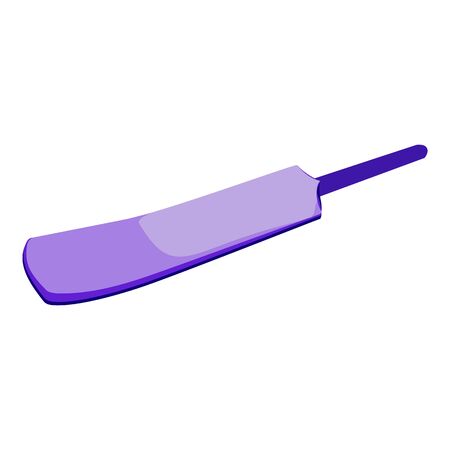 Cricket bit icon, cartoon styleのイラスト素材