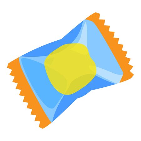 Package gum icon, cartoon styleのイラスト素材