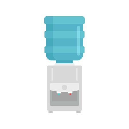 Water cooler icon. Flat illustration of water cooler vector icon for web designのイラスト素材