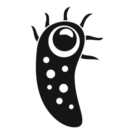 Cell bacteria icon, simple styleのイラスト素材