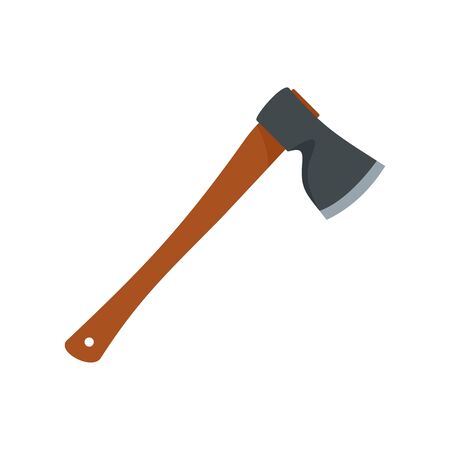 Axe icon. Flat illustration of axe vector icon for web designのイラスト素材