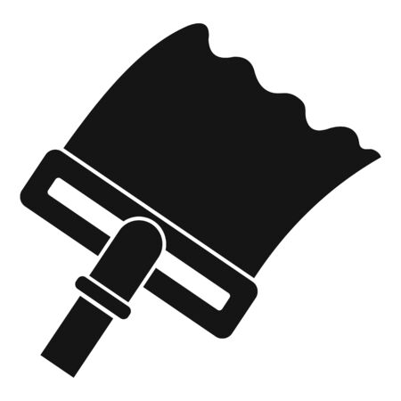 Cleaning window icon, simple styleのイラスト素材