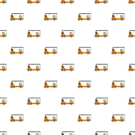 Car crane pattern seamlessの写真素材