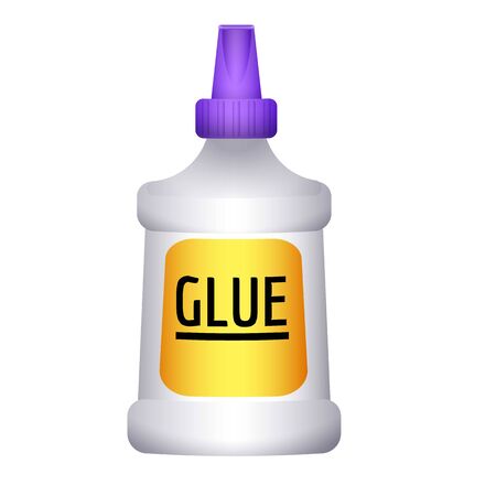 Liquid glue icon, cartoon styleのイラスト素材