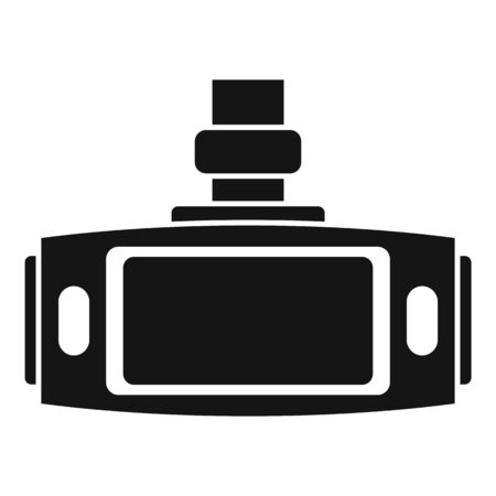 Dvr tft screen icon, simple styleのイラスト素材