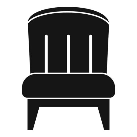 Couch armchair icon, simple styleのイラスト素材