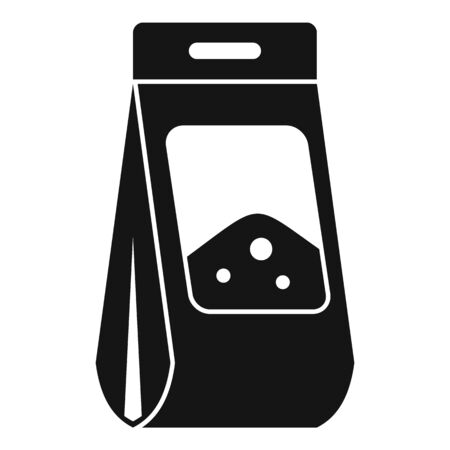 Soil package icon, simple styleのイラスト素材