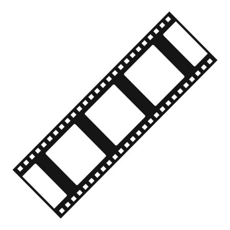 Cinema film icon, simple styleのイラスト素材