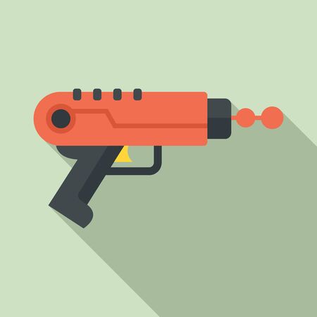 Ray blaster icon. Flat illustration of ray blaster vector icon for web designのイラスト素材