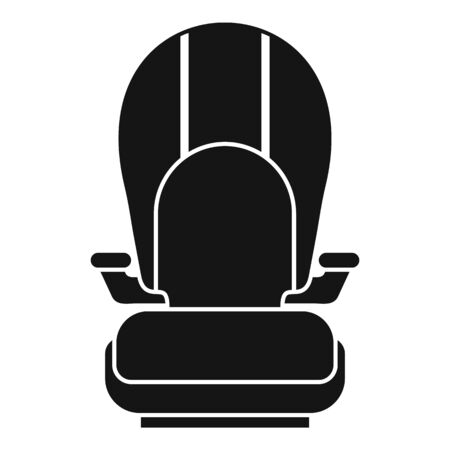 Isofix kid car seat icon, simple styleのイラスト素材
