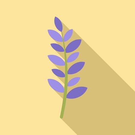 Spring lavender icon, flat styleのイラスト素材