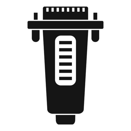 Printer adapter icon, simple styleのイラスト素材