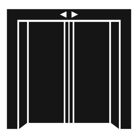 Office elevator icon, simple styleのイラスト素材