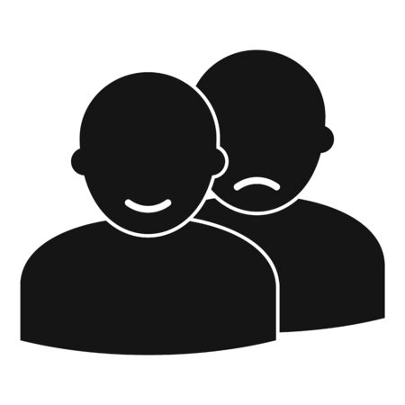 Hospital bipolar disorder icon, simple styleのイラスト素材