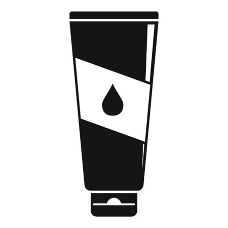 Hand cream tube icon, simple styleのイラスト素材