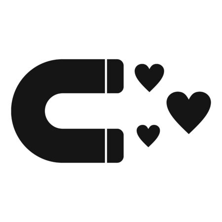 Digital content like magnet icon, simple styleのイラスト素材