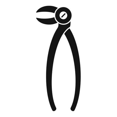 Pincers icon, simple styleのイラスト素材