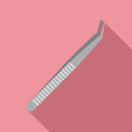 Pincers icon, flat styleのイラスト素材