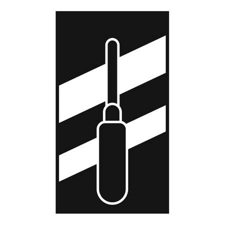 Worker trowel icon, simple styleのイラスト素材
