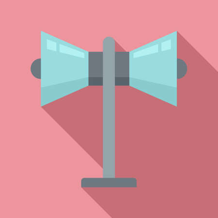 Remarketing megaphone icon, flat styleのイラスト素材