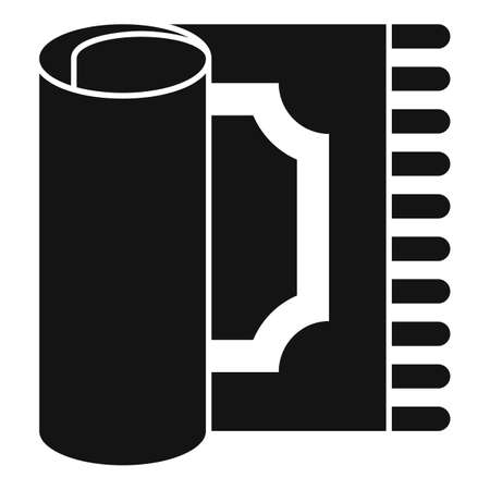 Dubai muslim carpet icon, simple styleのイラスト素材