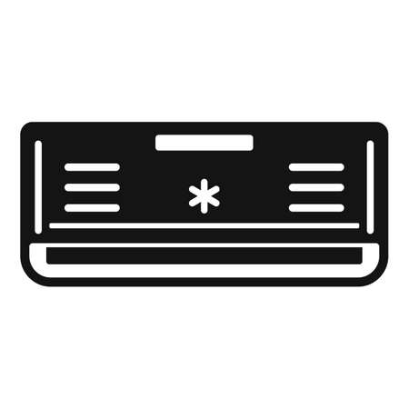 Cold air conditioner icon, simple styleのイラスト素材