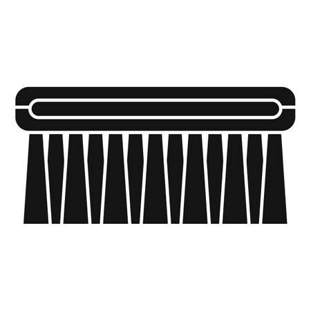 Shoe cleaning brush icon, simple styleのイラスト素材
