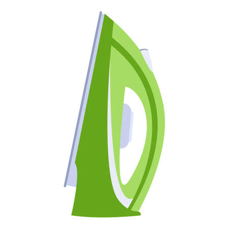 Soleplate iron icon, cartoon styleのイラスト素材