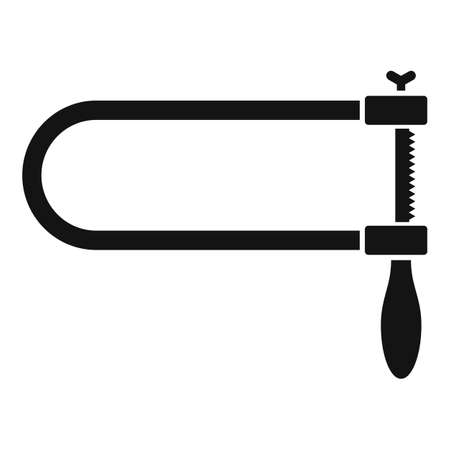 Coping saw icon, simple styleのイラスト素材
