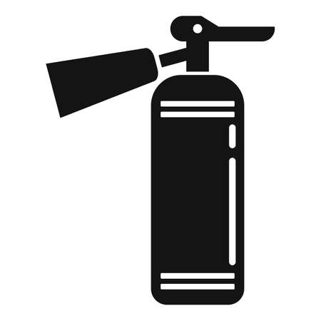Fire extinguisher emergency icon, simple styleのイラスト素材