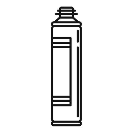 Window polyurethane foam icon, outline styleのイラスト素材