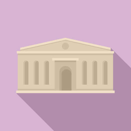 Theater icon, flat styleのイラスト素材