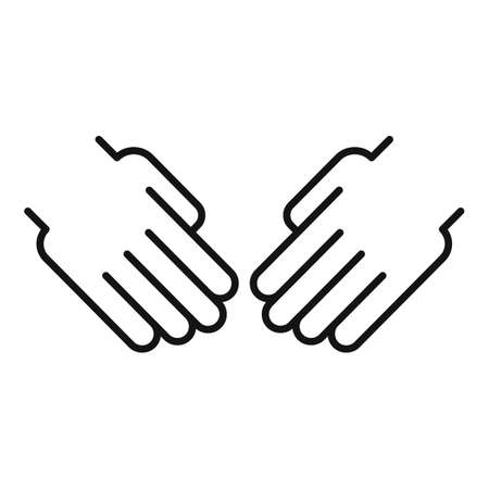 Affection icon, outline styleのイラスト素材