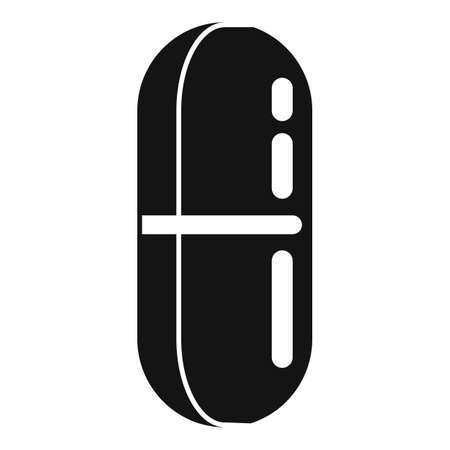 Refill capsule icon, simple styleのイラスト素材