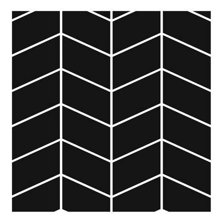 Paving street icon, simple styleのイラスト素材